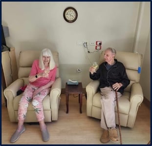 Testimonial Client - Jenny Michael Fran Barry - Residential Care
